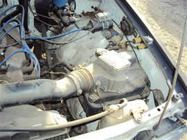 1984 TOYOTA PICK-UP HILUX, 2.4L EFI AUTO 2WD, COLOR WHITE, STK Z15003